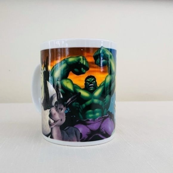 2/$10 Universal Studios Mug HULK, SpongeBob, SHREK for Christopher - Picture 4 of 10